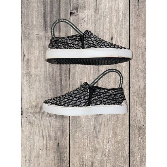 Rag & Bone Kent Knit Slip On Shoes Sneakers Black White Women’s Size 5 - Picture 6 of 9